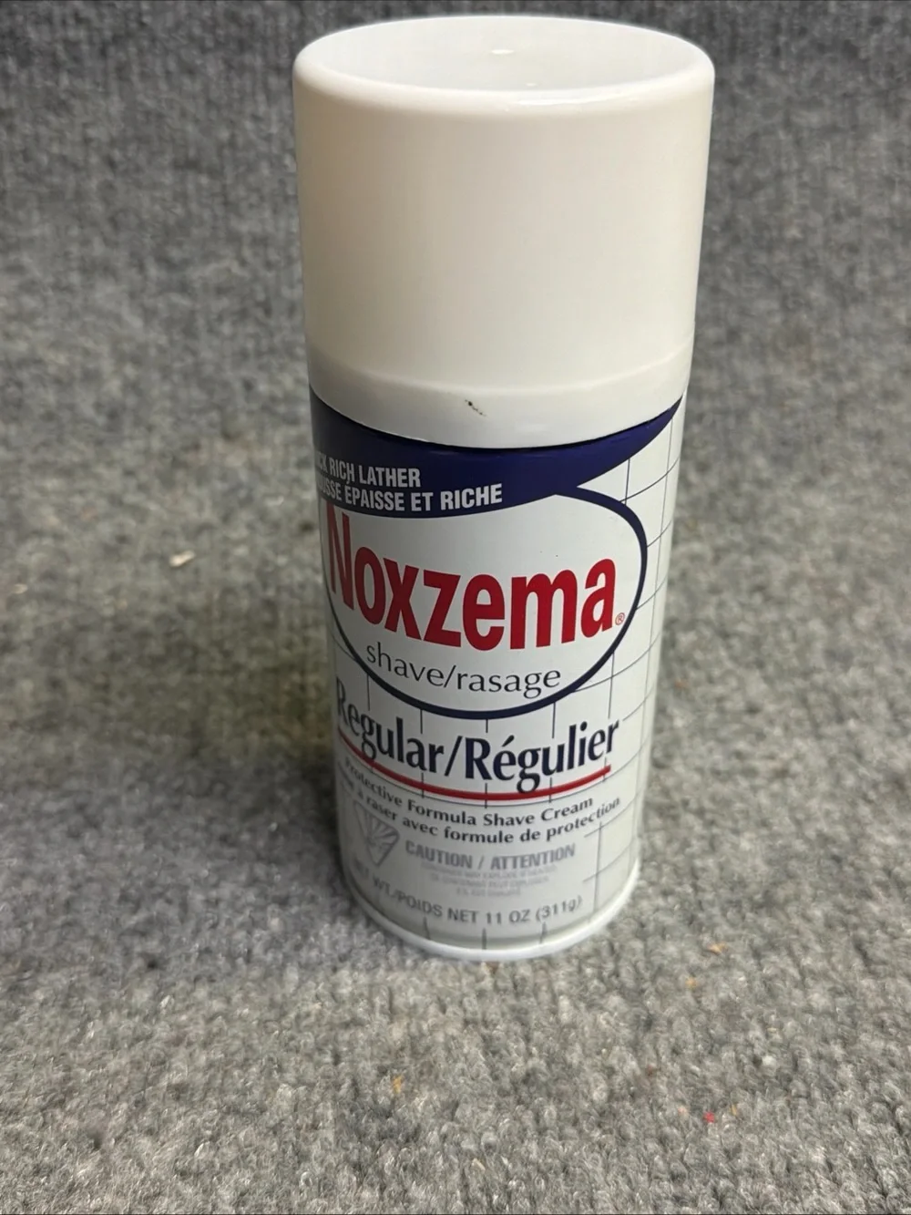 Noxzema Regular Discontinued Shave Cream Protective Formula 11 oz NEW IN THE CAN